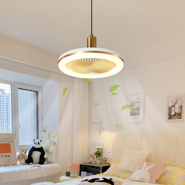 Fan Lamp Restaurant Ceiling Fan Lights Mute Modern Minimalist