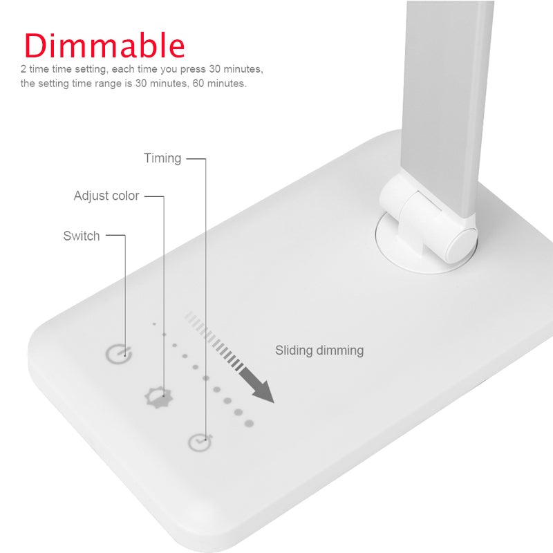 Simple Table Lamp Reading And Learning Led Table Lamp