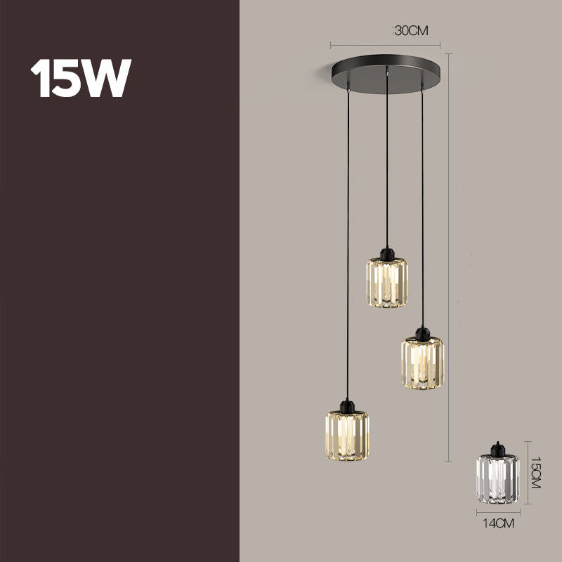 Creative Personality Light Luxury Staircase Chandelier