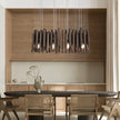 Exquisite Retro Solid Wood LED Pendant Chandelier - Perfect for Dining Rooms and Kitchens