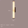Luxury Cylindrical Natural Marble LED Wall Sconces - Elegant Art Deco Lighting for Dining Rooms and Bedrooms
