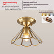 Minimalist Creative Pure Copper Ceiling Lamp