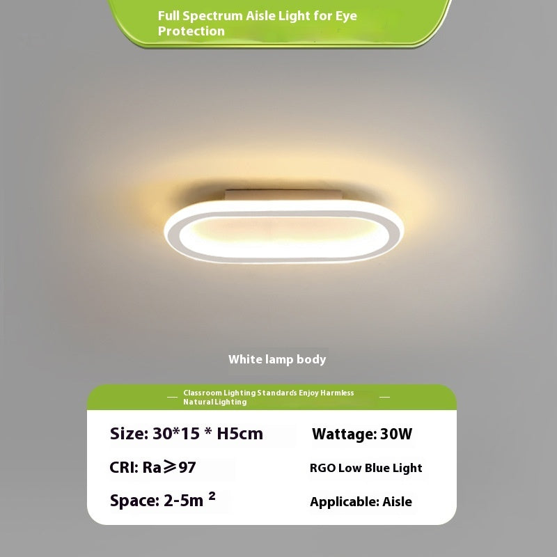 Corridor Household Minimalist Ultra-thin Ceiling Lamp