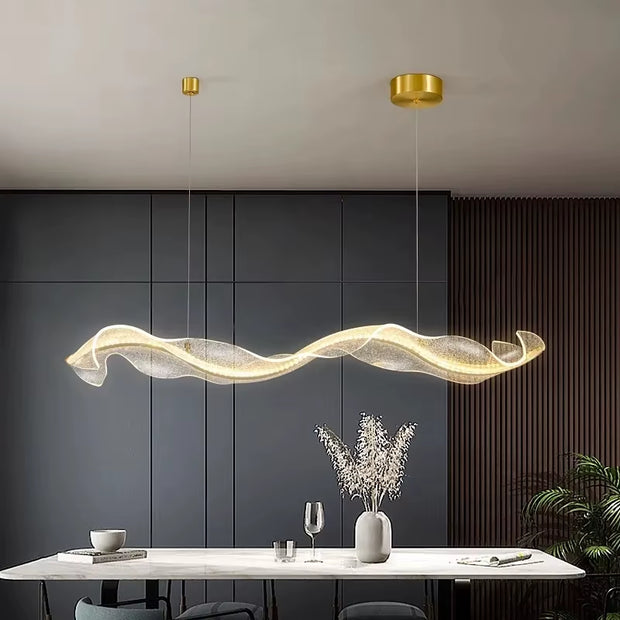 Illuminate Your Space with Modern LED Pendant Lights - Stylish Chandeliers for Living and Dining Rooms