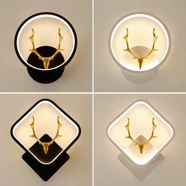 LED Bedside Bedroom Modern Minimalist Creative Wall Light