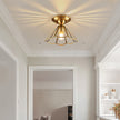 Minimalist Creative Pure Copper Ceiling Lamp