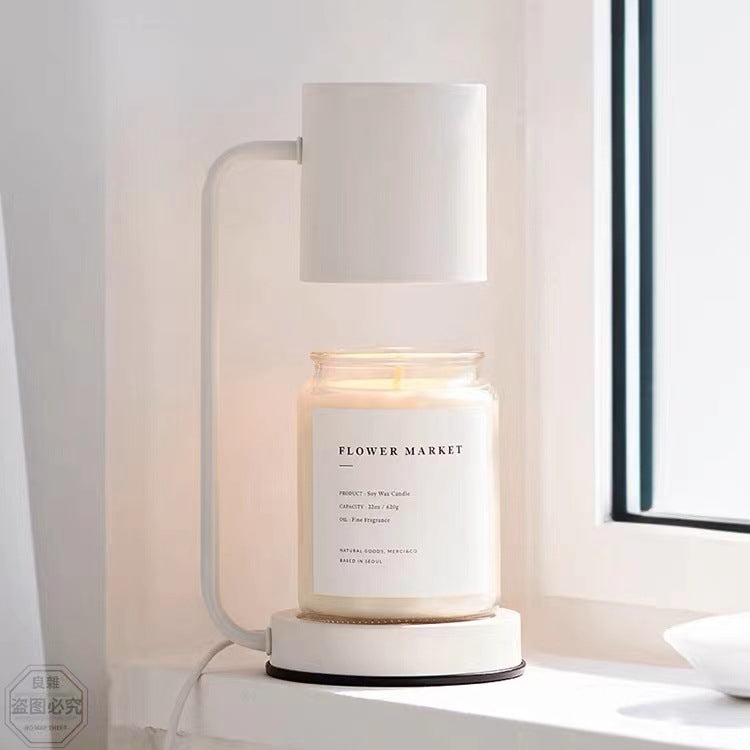 Fragrance Wax Lamp Fire-free Aromatherapy Candle Lamp Bedside Table Lamp