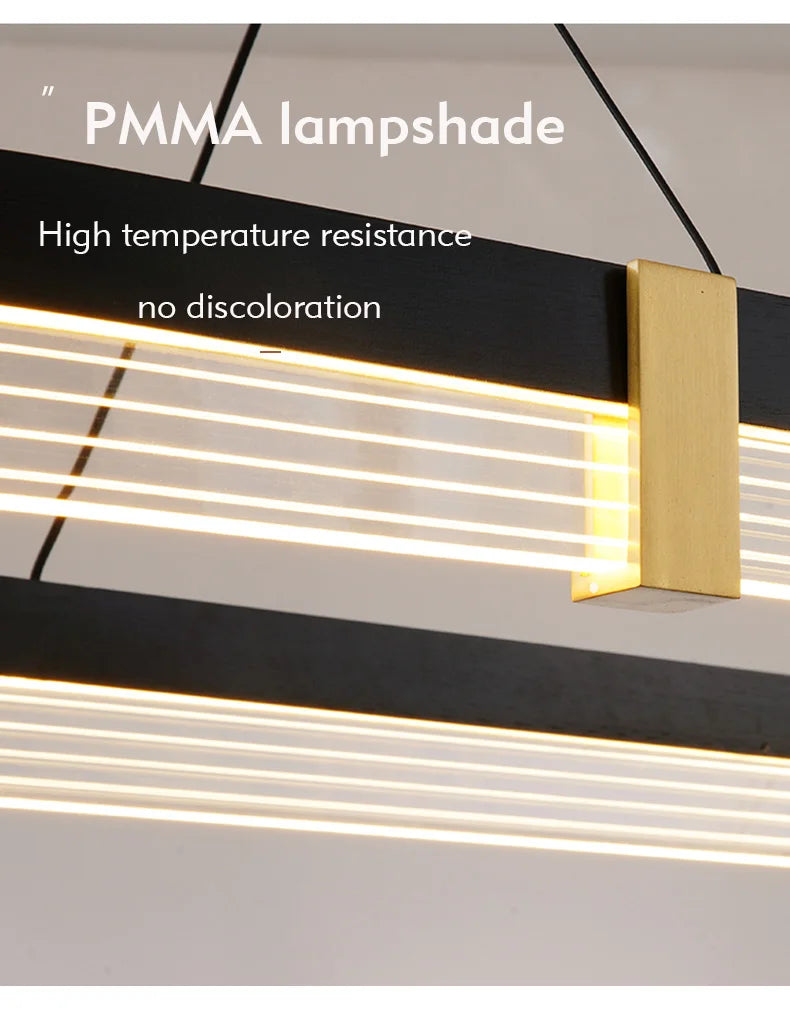 Restaurant lamp creative personality designer art bar dining room light modern minimalist kitchen long dining table chandelier