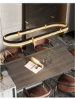 Restaurant lamp creative personality designer art bar dining room light modern minimalist kitchen long dining table chandelier
