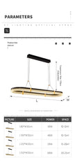 Restaurant lamp creative personality designer art bar dining room light modern minimalist kitchen long dining table chandelier