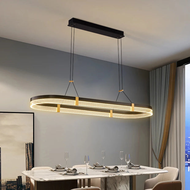 Restaurant lamp creative personality designer art bar dining room light modern minimalist kitchen long dining table chandelier