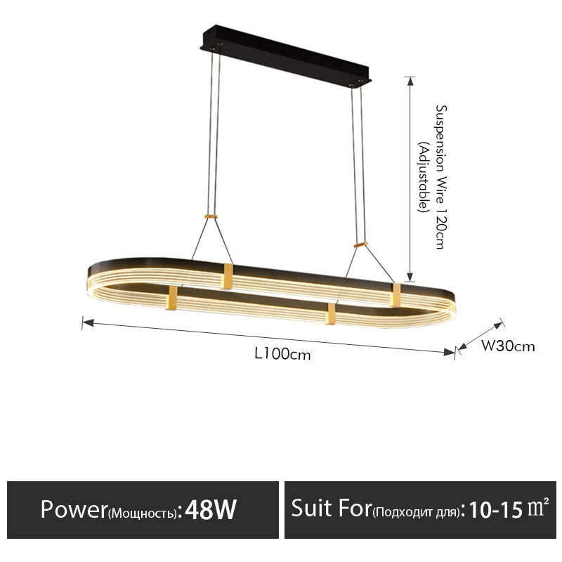 Restaurant lamp creative personality designer art bar dining room light modern minimalist kitchen long dining table chandelier