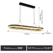 Restaurant lamp creative personality designer art bar dining room light modern minimalist kitchen long dining table chandelier