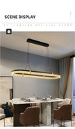 Restaurant lamp creative personality designer art bar dining room light modern minimalist kitchen long dining table chandelier
