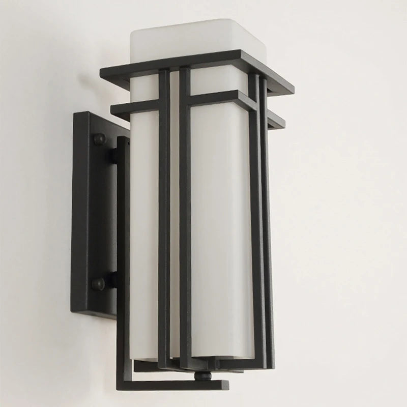 LED Retro Waterproof Wall Lamps European Style Courtyard Porch Light Outdoor Villa Balcony Garden Landscape Lighting Decor