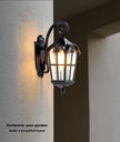 European Style Roman Outdoor Wall Lamp LED Retro Garden Lighting for Residential Villa Door