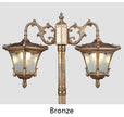 LED Street Lamp European Style Retro Waterproof Garden Lamp Outdoor Villa Lawn Community High Pole Landscape Lamp Street Light