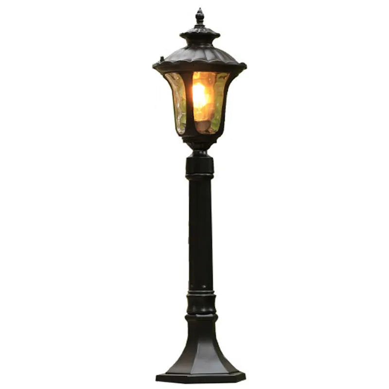 European Style Retro Home/Engineering Lawn Light Outdoor Waterproof Garden Road High Pole Light E27 Garden Light