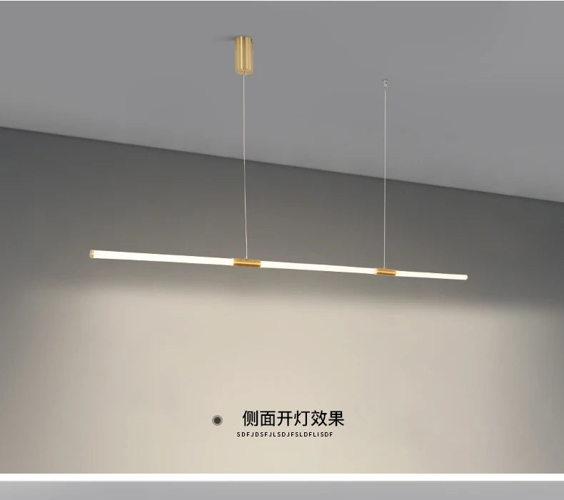 Led Pendant Light Kitchen Lighting Modern Chandeliers For Dining Room Dining Table Led Pendant Lamp Bronze Lustre App/Remote