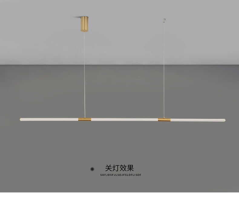 Led Pendant Light Kitchen Lighting Modern Chandeliers For Dining Room Dining Table Led Pendant Lamp Bronze Lustre App/Remote