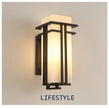 LED Retro Waterproof Wall Lamps European Style Courtyard Porch Light Outdoor Villa Balcony Garden Landscape Lighting Decor