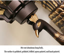 European Style Retro Peacock Wall Lamp Led Hotel Art Wall Lamp Balcony Villa Door Light Suitable For Indoor / Outdoor Lighting