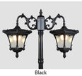 LED Street Lamp European Style Retro Waterproof Garden Lamp Outdoor Villa Lawn Community High Pole Landscape Lamp Street Light