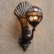 European Style Retro Peacock Wall Lamp Led Hotel Art Wall Lamp Balcony Villa Door Light Suitable For Indoor / Outdoor Lighting