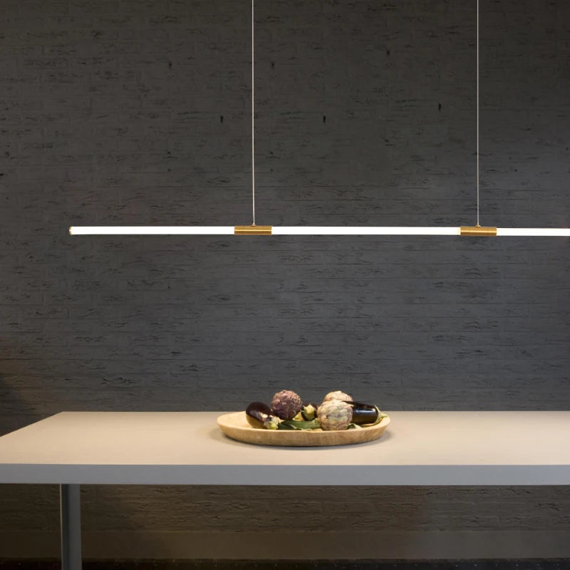 Led Pendant Light Kitchen Lighting Modern Chandeliers For Dining Room Dining Table Led Pendant Lamp Bronze Lustre App/Remote