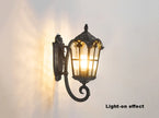 European Style Roman Outdoor Wall Lamp LED Retro Garden Lighting for Residential Villa Door