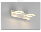 Modern Stair Led Wall Lamp Kitchen Bathroom Mirror Light Fixture Decor Bedroom Home Lighting White Metal Acrylic Sconce 110-220V