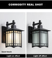 Modern Minimalist Wall Lamp Waterproof Outdoor European Style Courtyard Balcony Lighting for Chinese Corridor Aisle