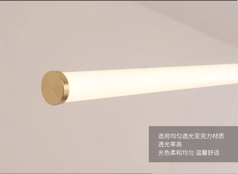 Led Pendant Light Kitchen Lighting Modern Chandeliers For Dining Room Dining Table Led Pendant Lamp Bronze Lustre App/Remote