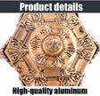 (H≈2.3M)Courtyard Street Lamp Community High Pole Lamp Outdoor Waterproof Lawn Lamp Villa Outdoor Retro Courtyard Lamp Landscape