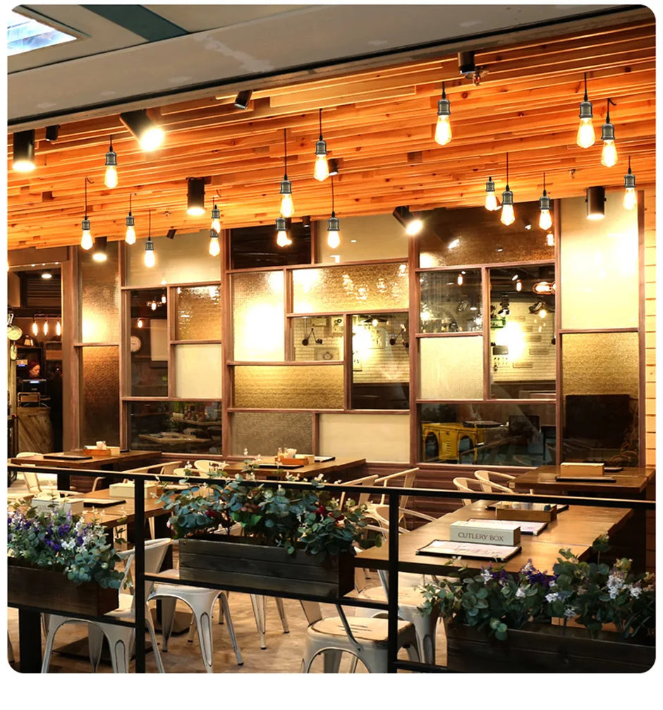 Retro Pendant Lights E27 110V 220V Socket Vintage Aluminum ceiling Light Bedside multicolour chandelier Light Industrial Lamp