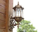 Outdoor Super Bright Wall Lamp Aisle European Style Garden Wall Lamp Waterproof Simple Retro Villa Balcony Corridor Wall Lamp