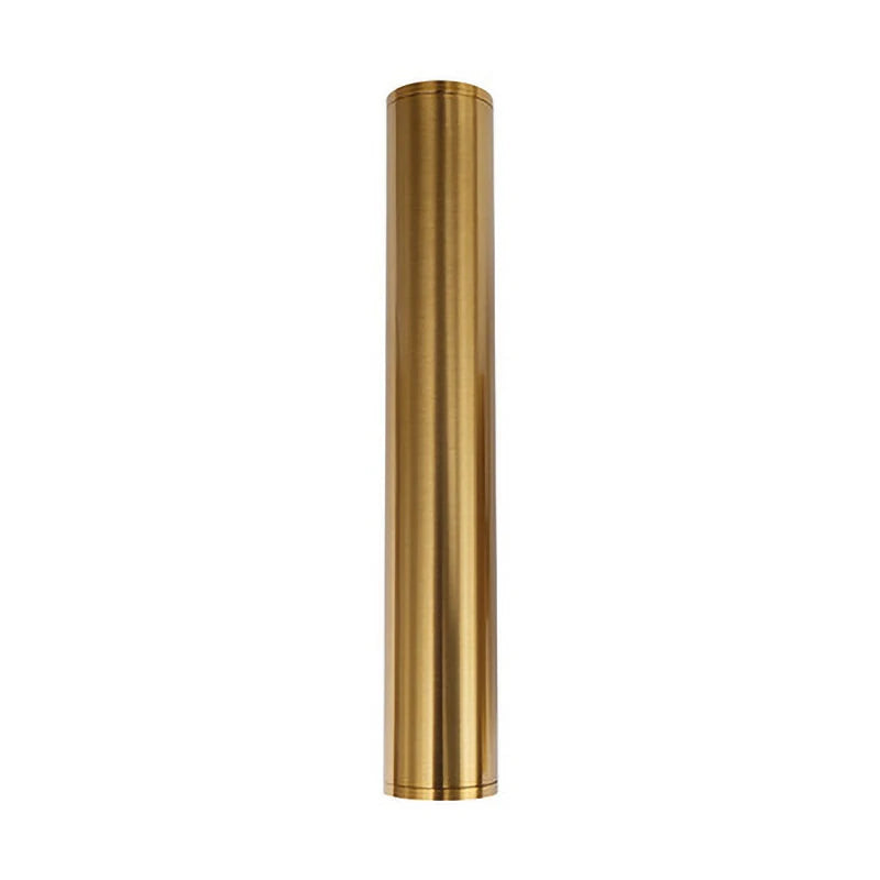 Modern Gold Pipe Wall Lamps Tube Light Home Decor Bathroom Bedroom Lamp Wall Sconces Led Mirror Light Loft Background lighting