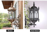 Outdoor Super Bright Wall Lamp Aisle European Style Garden Wall Lamp Waterproof Simple Retro Villa Balcony Corridor Wall Lamp