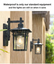 Exterior Wall Lamp Outdoor Lamp Waterproof Garden Lamp Balcony Wall Lamp Stairway Aisle Entrance Door Outdoor Wall Lamp