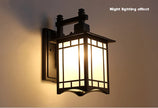 Modern Minimalist Wall Lamp Waterproof Outdoor European Style Courtyard Balcony Lighting for Chinese Corridor Aisle