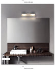 Modern Stair Led Wall Lamp Kitchen Bathroom Mirror Light Fixture Decor Bedroom Home Lighting White Metal Acrylic Sconce 110-220V