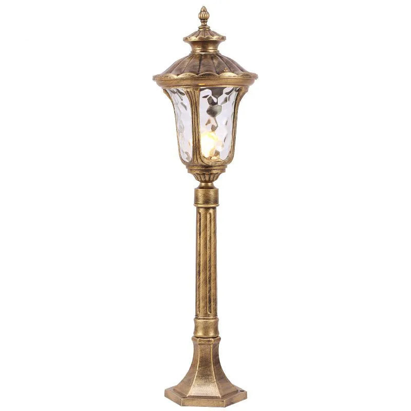European Style Retro Home/Engineering Lawn Light Outdoor Waterproof Garden Road High Pole Light E27 Garden Light
