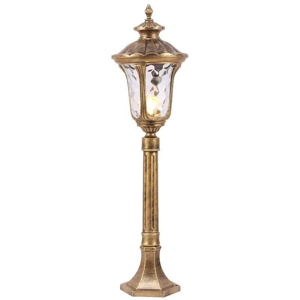 European Style Retro Home/Engineering Lawn Light Outdoor Waterproof Garden Road High Pole Light E27 Garden Light