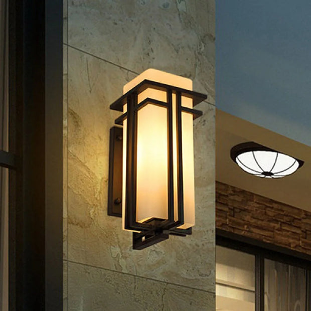 LED Retro Waterproof Wall Lamps European Style Courtyard Porch Light Outdoor Villa Balcony Garden Landscape Lighting Decor