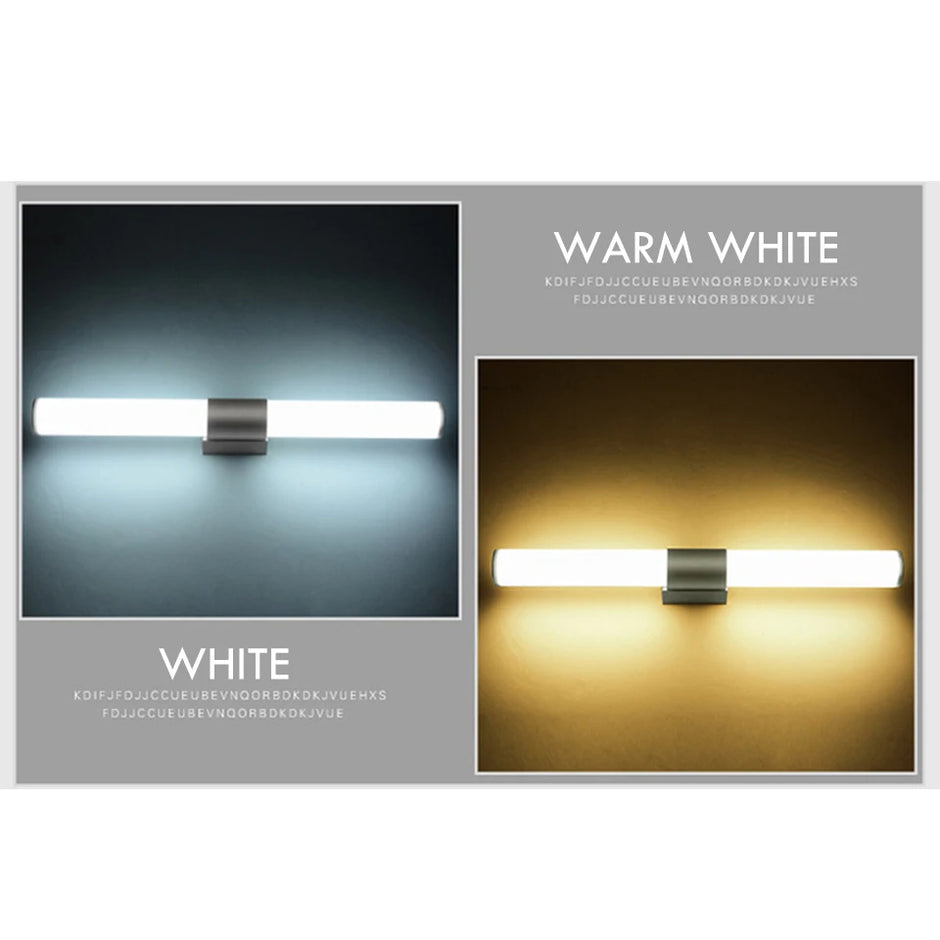 Xsky LED Modern Wall Lamp Vanity Lights Bathroom Led Mirror Light Waterproof 12W 16W 22W AC85-265V LED Tube Bathroom Lighting