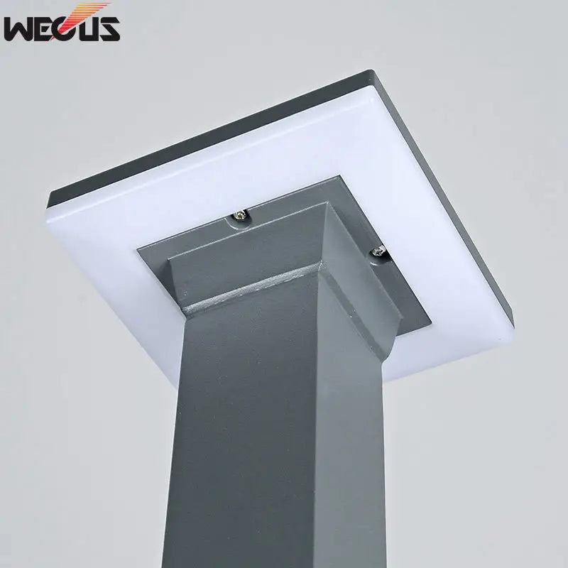 (WECUS) Modern Outdoor Waterproof Garden Light, Park Villa Community Lawn Lamp, Garden Outdoor Grass Landscape Lamp