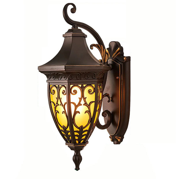 Outdoor Porch Wall Lights, European Water-Proof Garden Villa Gate Wall Sconces, Indoor Corridor Hallway Balcony Wall Lighting