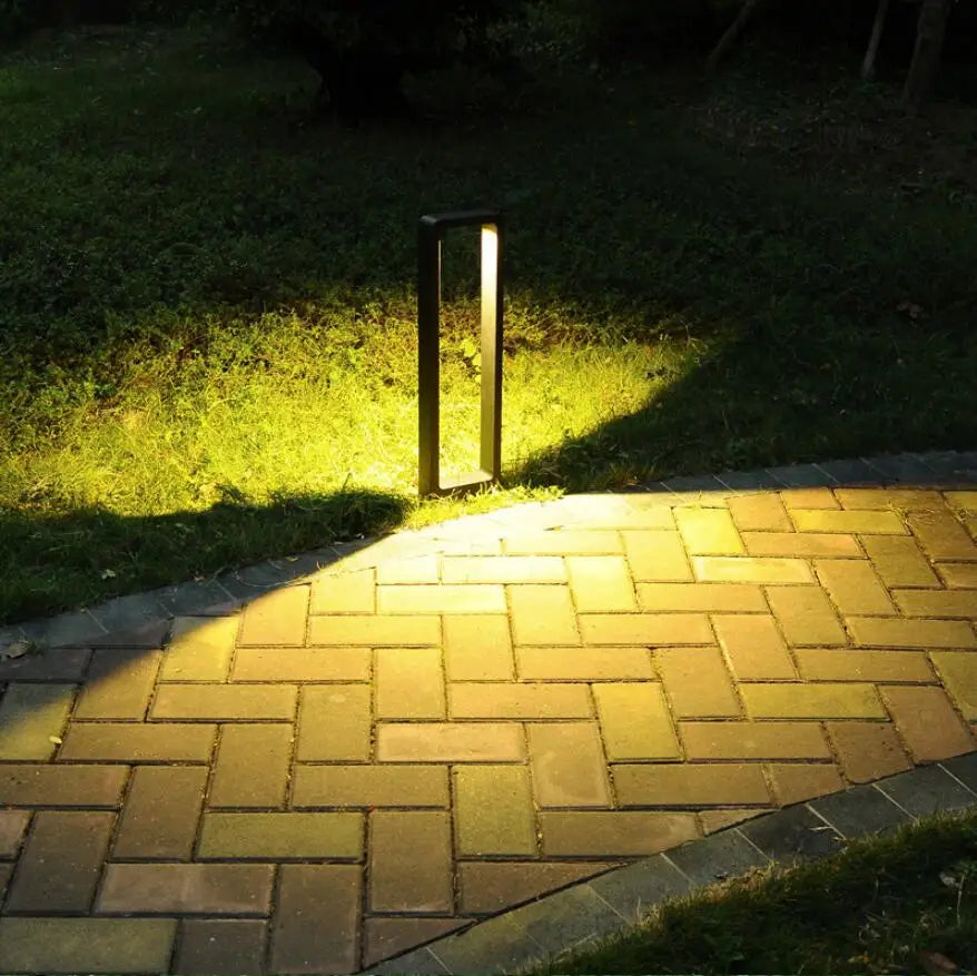 Outdoor IP68 15W LED Pillar Light 110V 220V DC12V LED Garden Light Lawn Lamps for Courtyard Villa Landscape bollards Lighting