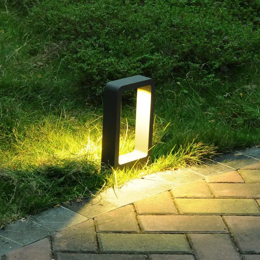 Outdoor IP68 15W LED Pillar Light 110V 220V DC12V LED Garden Light Lawn Lamps for Courtyard Villa Landscape bollards Lighting