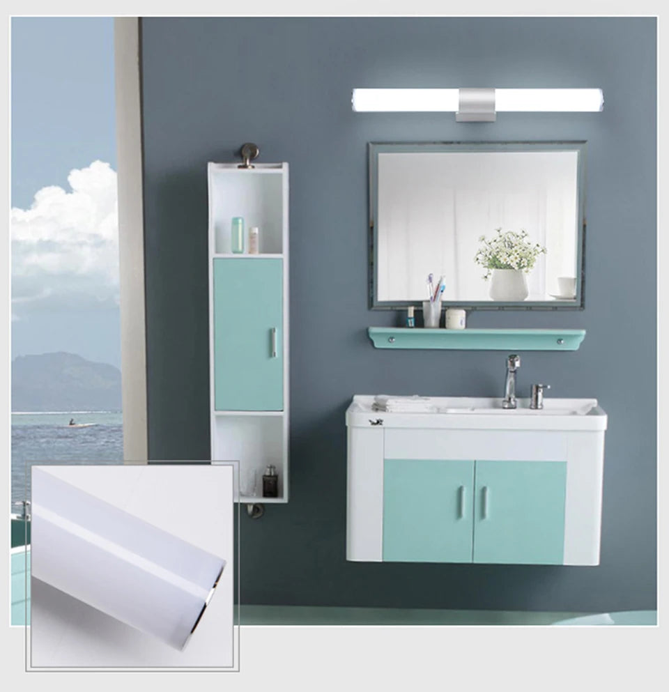 Xsky LED Modern Wall Lamp Vanity Lights Bathroom Led Mirror Light Waterproof 12W 16W 22W AC85-265V LED Tube Bathroom Lighting